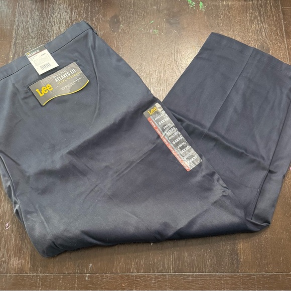 Lee Men's Navy Pants - Picture 1 of 3